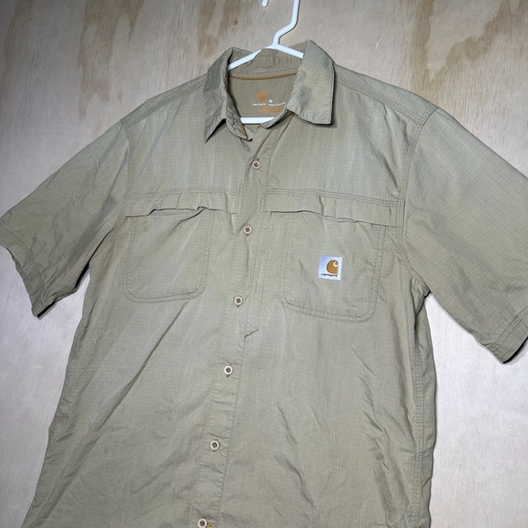 CARHARTT FORCE® RIDGEFIELD SOLID SHORT SLEEVE SHIRT Medium - Picture 2 of 8